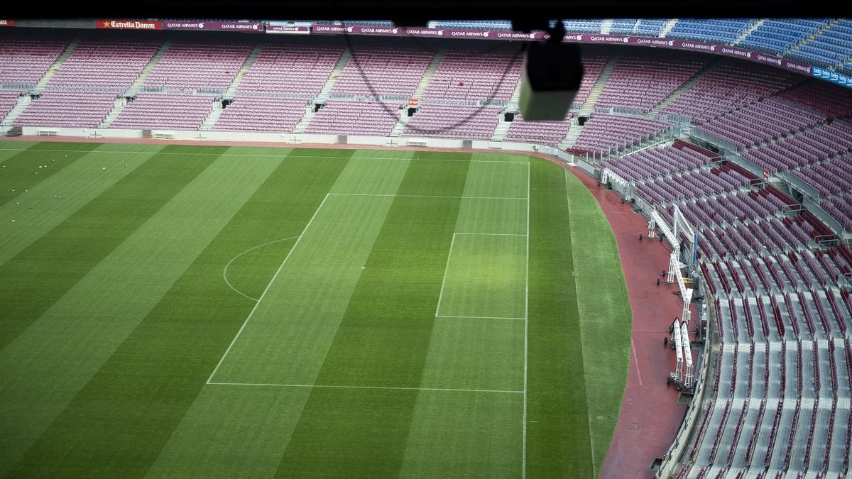 El Camp Nou ya tenía incorporado el 'Ojo de Halcón' desde agosto El Camp Nou ya tenía incorporado el 'Ojo de Halcón' desde agosto