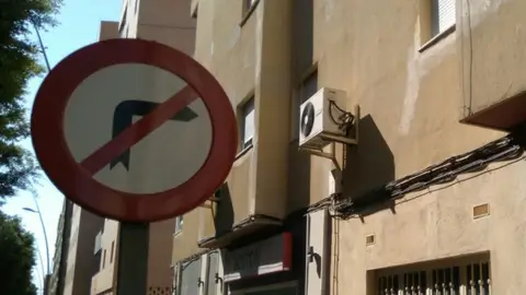 Señal de tráfico Señal de tráfico errónea