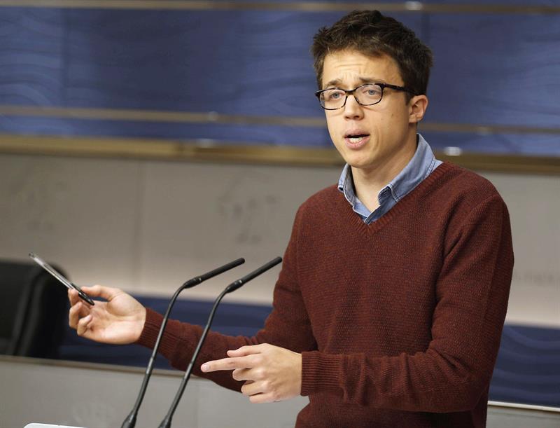 Personas físicas: El 'paso por libre' de Errejón en su web Personas físicas: El 'paso por libre' de Errejón en su web