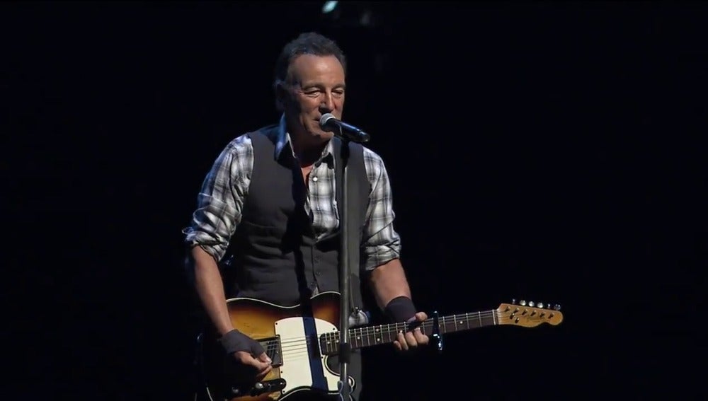 Bruce Springsteen en un concierto en Australia