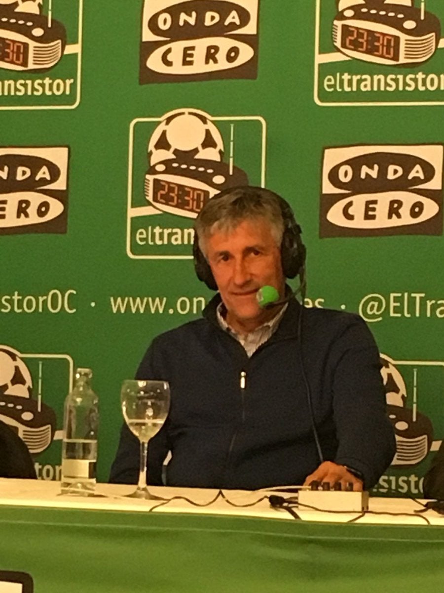 Quique Setién: "Siento mucho este final de Liga, nos queda una sensación amarga" Quique Setién: "Siento mucho este final de Liga, nos queda una sensación amarga"