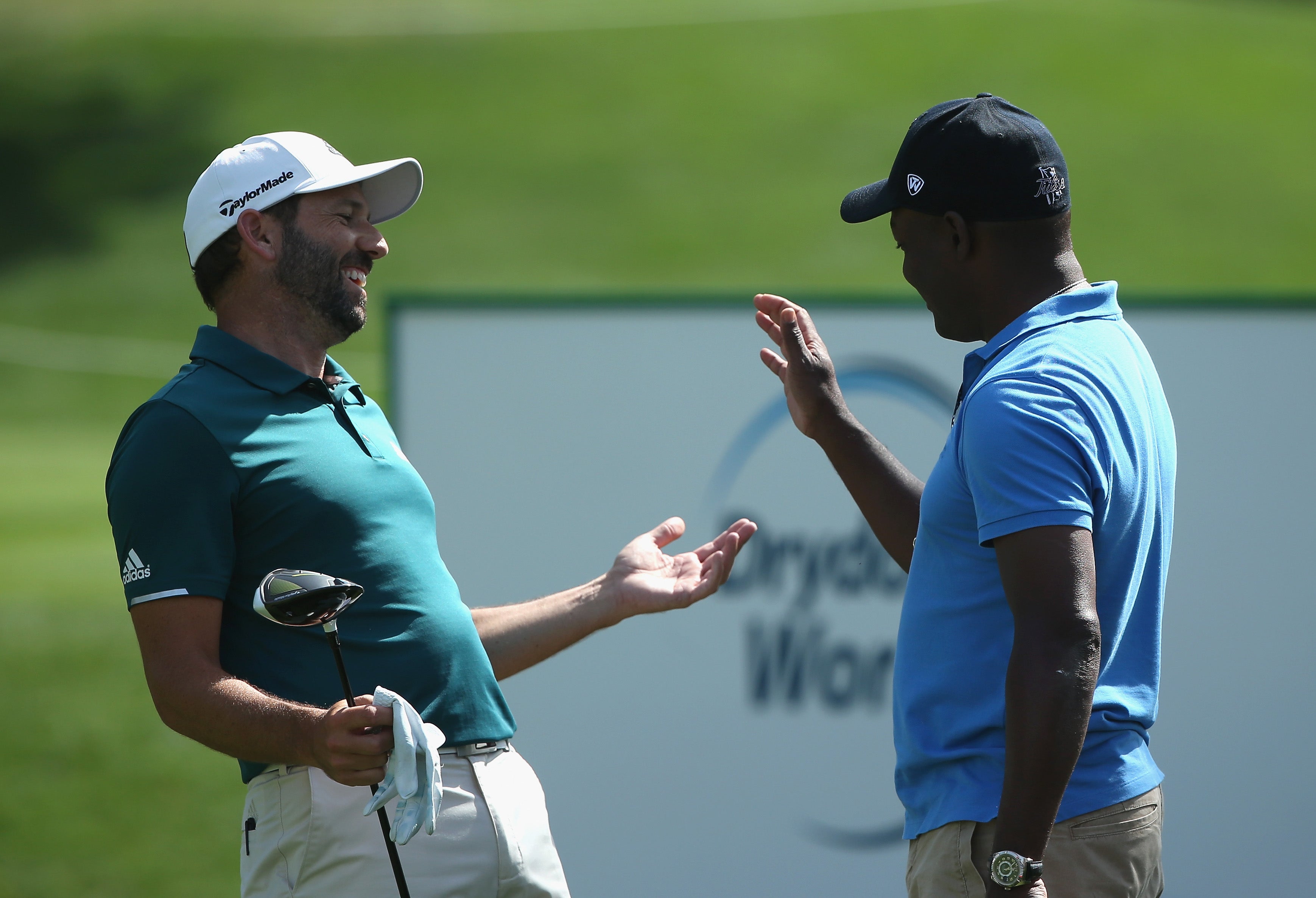 Sergio García cumple el sueño de un fan: ser su 'caddie' Sergio García cumple el sueño de un fan: ser su 'caddie'