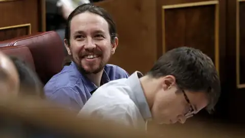 Pablo Iglesias e Íñigo Errejón Pablo Iglesias e Íñigo Errejón