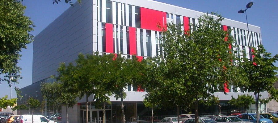 Edificio FUE UJI en el Campus de Riu Sec. Edificio FUE UJI en el Campus de Riu Sec.