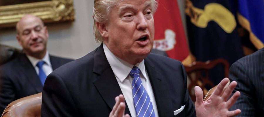 El presidente de EEUU, Donald Trump El presidente de EEUU, Donald Trump
