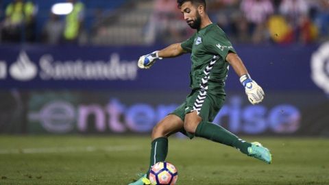El portero del Alav&eacute;s, Fernando Pacheco.