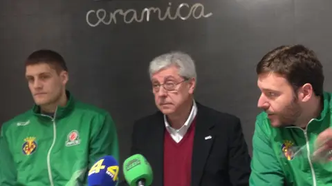 Presentación del lituano Busma Presentación del lituano Busma