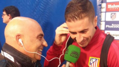 Gabi Fern&aacute;ndez con Alejandro Mori.