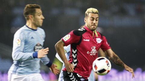 V&iacute;ctor Camarasa y Hugo Mallo en Vigo.