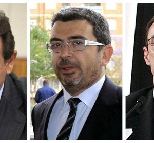 Los tres altos cargos detenidos Los tres altos cargos detenidos