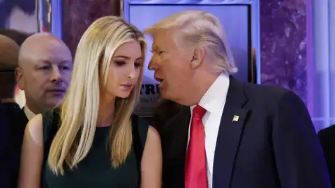 Ivanka y Donald Trump Ivanka y Donald Trump
