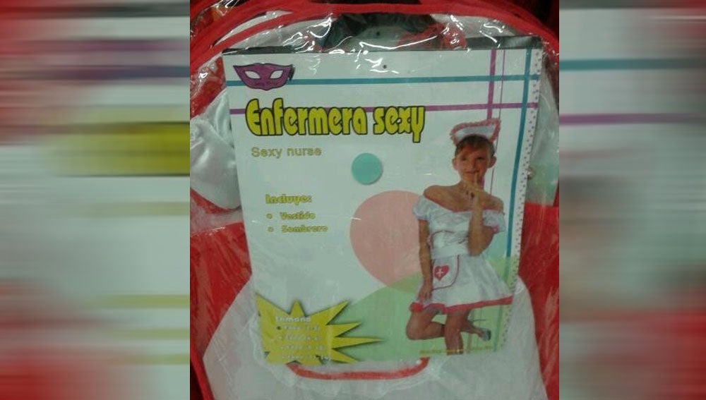 FACUA denuncia ante la Fiscalía la venta de un disfraz de 'enfermera sexy' para menores de 16 años FACUA denuncia ante la Fiscalía la venta de un disfraz de 'enfermera sexy' para menores de 16 años