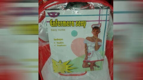 Disfraz de enfermera sexy para ni&ntilde;as