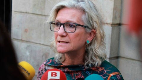La presidenta del grupo de CUP Capgirem en el Ayuntamiento de Barcelona, Mar&iacute;a Jos&eacute; Lecha