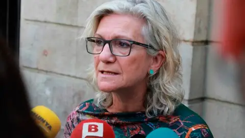 La presidenta del grupo de CUP Capgirem en el Ayuntamiento de Barcelona, María José Lecha La presidenta del grupo de CUP Capgirem en el Ayuntamiento de Barcelona, María José Lecha