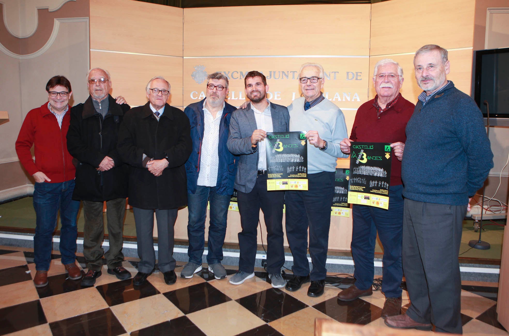 ‘Castelló a 3 bandes’ hará un recorrido musical por todas la fiestas de la ciudad el 26 de febrero ‘Castelló a 3 bandes’ hará un recorrido musical por todas la fiestas de la ciudad el 26 de febrero