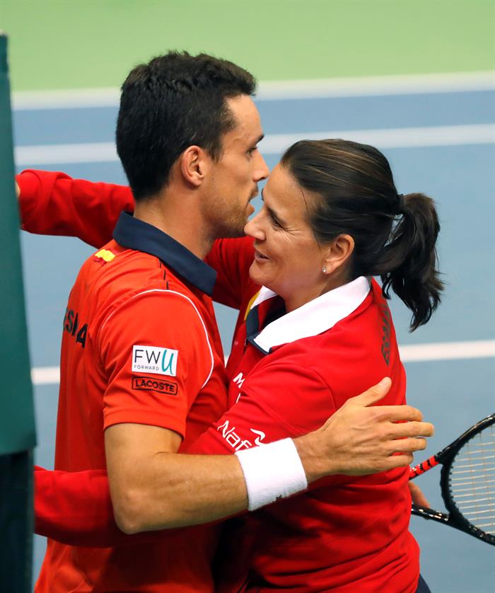 Roberto Bautista supera a Ante Pavic y empata la eliminatoria de Copa Davis Roberto Bautista supera a Ante Pavic y empata la eliminatoria de Copa Davis