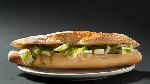 Bocadillos suntuosos del Central Bar En Valencia