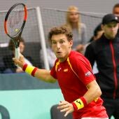 Pablo Carreño durante el partido