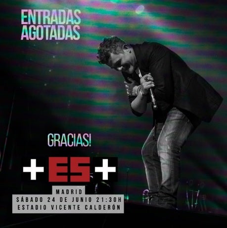 Indignación en las redes por el colapso en la venta de entradas para el concierto de Alejandro Sanz Indignación en las redes por el colapso en la venta de entradas para el concierto de Alejandro Sanz