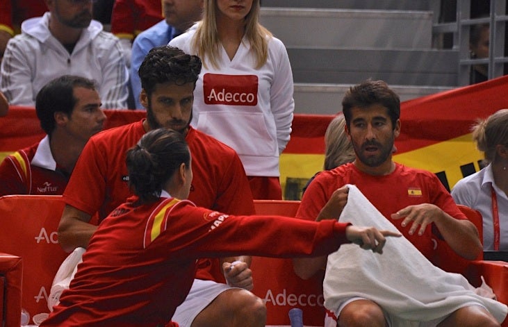 El dobles croata deja a España al borde de la eliminación El dobles croata deja a España al borde de la eliminación