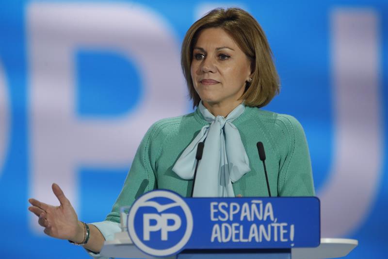 Cospedal contrapone la unidad del PP a "los Pimpinela de Vistalegre" Cospedal contrapone la unidad del PP a "los Pimpinela de Vistalegre"