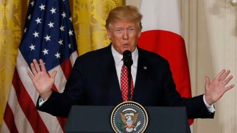 Donald Trump en la Casa Blanca