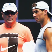 Toni Nadal, junto a Rafa Toni Nadal, junto a Rafa