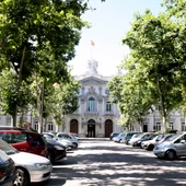 Fachada principal del Tribunal Supremo Fachada principal del Tribunal Supremo