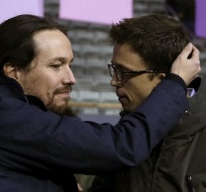 Pablo Iglesias e Íñigo Errejón Pablo Iglesias e Íñigo Errejón