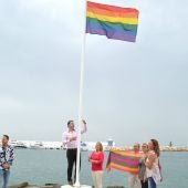 Bandera LGTBI en Marbella
