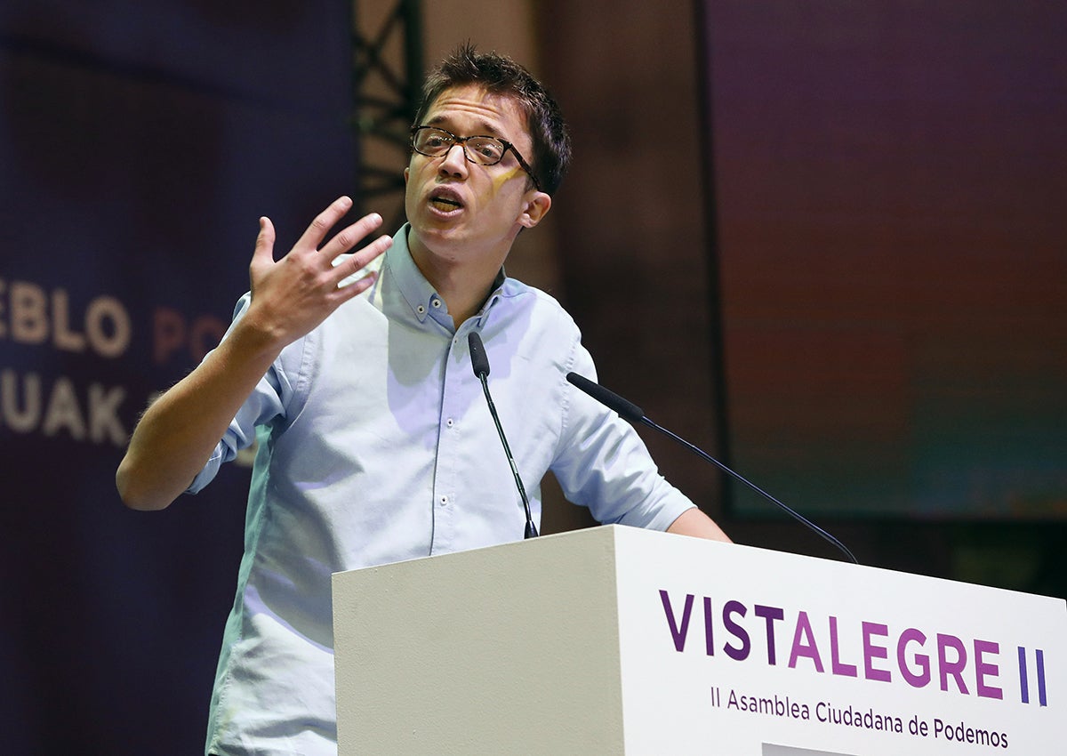 Errejón: "A partir del lunes más Podemos, más juntos, más fuertes, con más voluntad, con más ganas" Errejón: "A partir del lunes más Podemos, más juntos, más fuertes, con más voluntad, con más ganas"