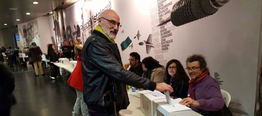 Cierran las urnas en Vistalegre II Cierran las urnas en Vistalegre II