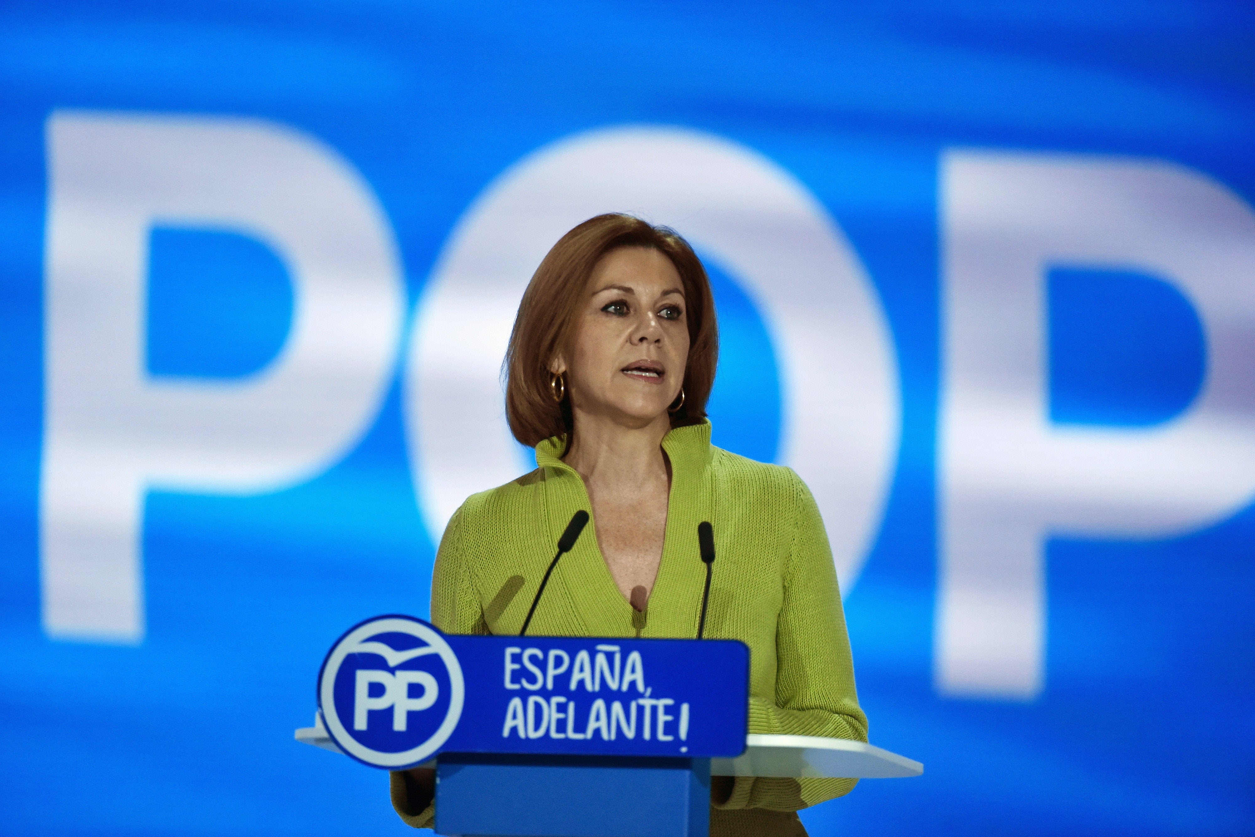 Cospedal anuncia su candidatura para revalidar la Presidencia del PP en Castilla-La Mancha Cospedal anuncia su candidatura para revalidar la Presidencia del PP en Castilla-La Mancha