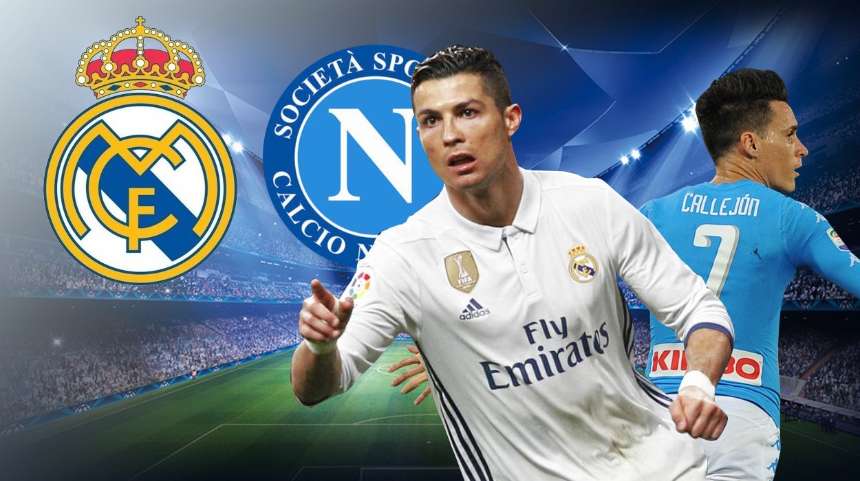EN DIRECTO: Real Madrid - Napoles EN DIRECTO: Real Madrid - Napoles