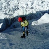 Alex Txikon, camino de la cumbre del Everest