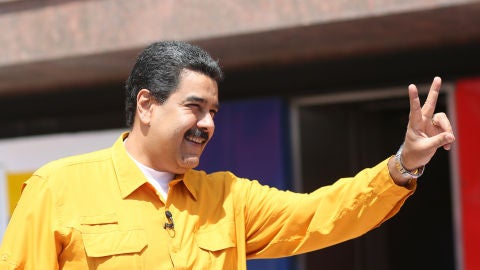 Nicol&aacute;s Maduro, presidente de Venezuela