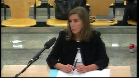 Frame 40.16223 de: La exministra Ana Mato y un representante del PP comparecen hoy en el juicio por la primera &eacute;poca de G&uuml;rtel