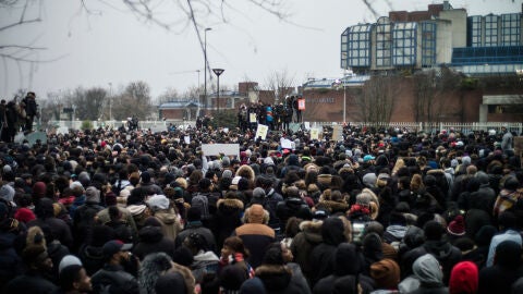 Disturbios en Par&iacute;s