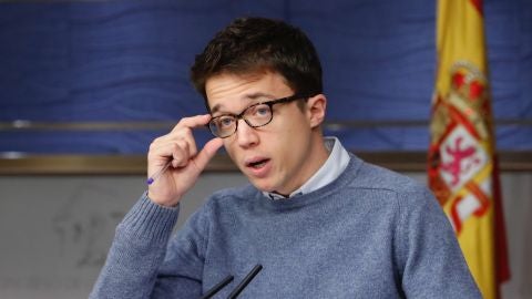 &Iacute;&ntilde;igo Errej&oacute;n durante la rueda de prensa