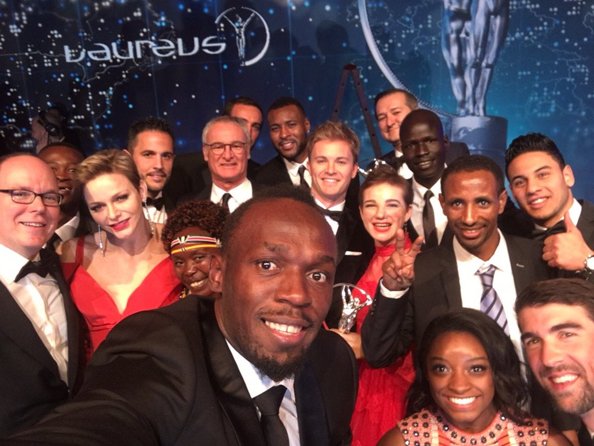 Bolt, Biles, Rosberg y Phelps, grandes galardonados en los Premios Laureus Bolt, Biles, Rosberg y Phelps, grandes galardonados en los Premios Laureus