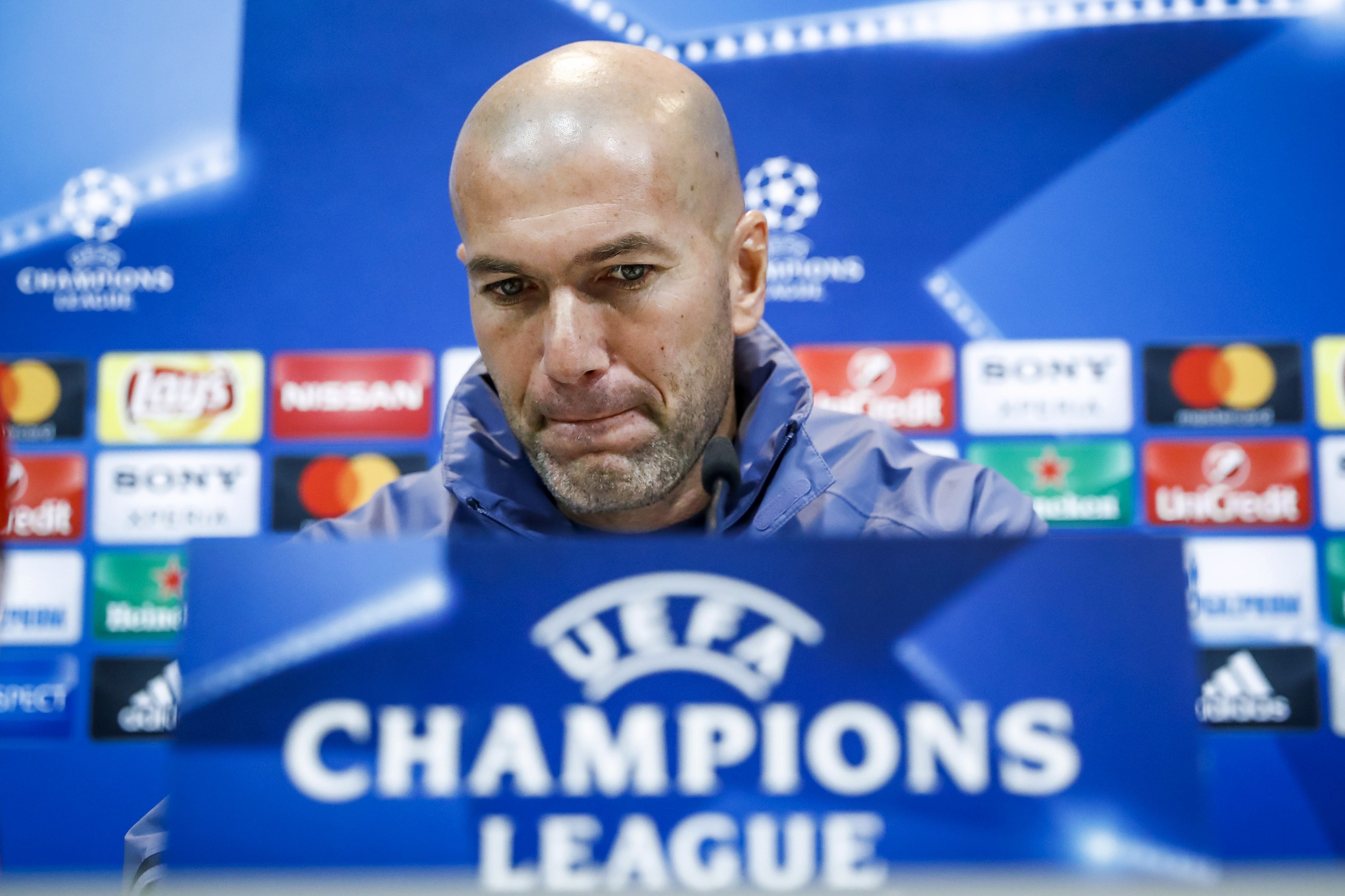 Zidane: "El Real Madrid siempre es favorito en la Champions" Zidane: "El Real Madrid siempre es favorito en la Champions"