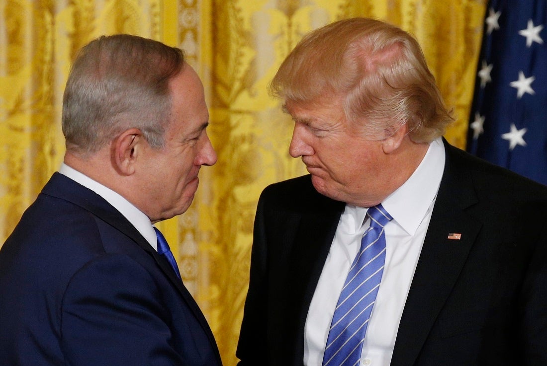 Israel apoya a Trump por el bombardeo a Siria Israel apoya a Trump por el bombardeo a Siria