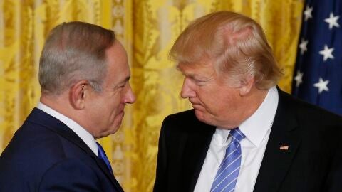 Donald Trump y Benjamin Netanyahu