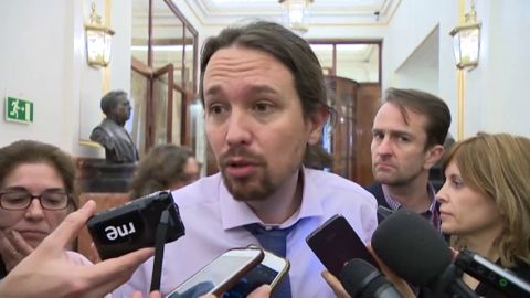 Frame 2.914591 de: Iglesias no aclara el futuro de Errej&oacute;n en Podemos