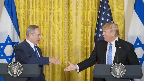 Benjamin Netanyahu y Donald Trump Benjamin Netanyahu y Donald Trump
