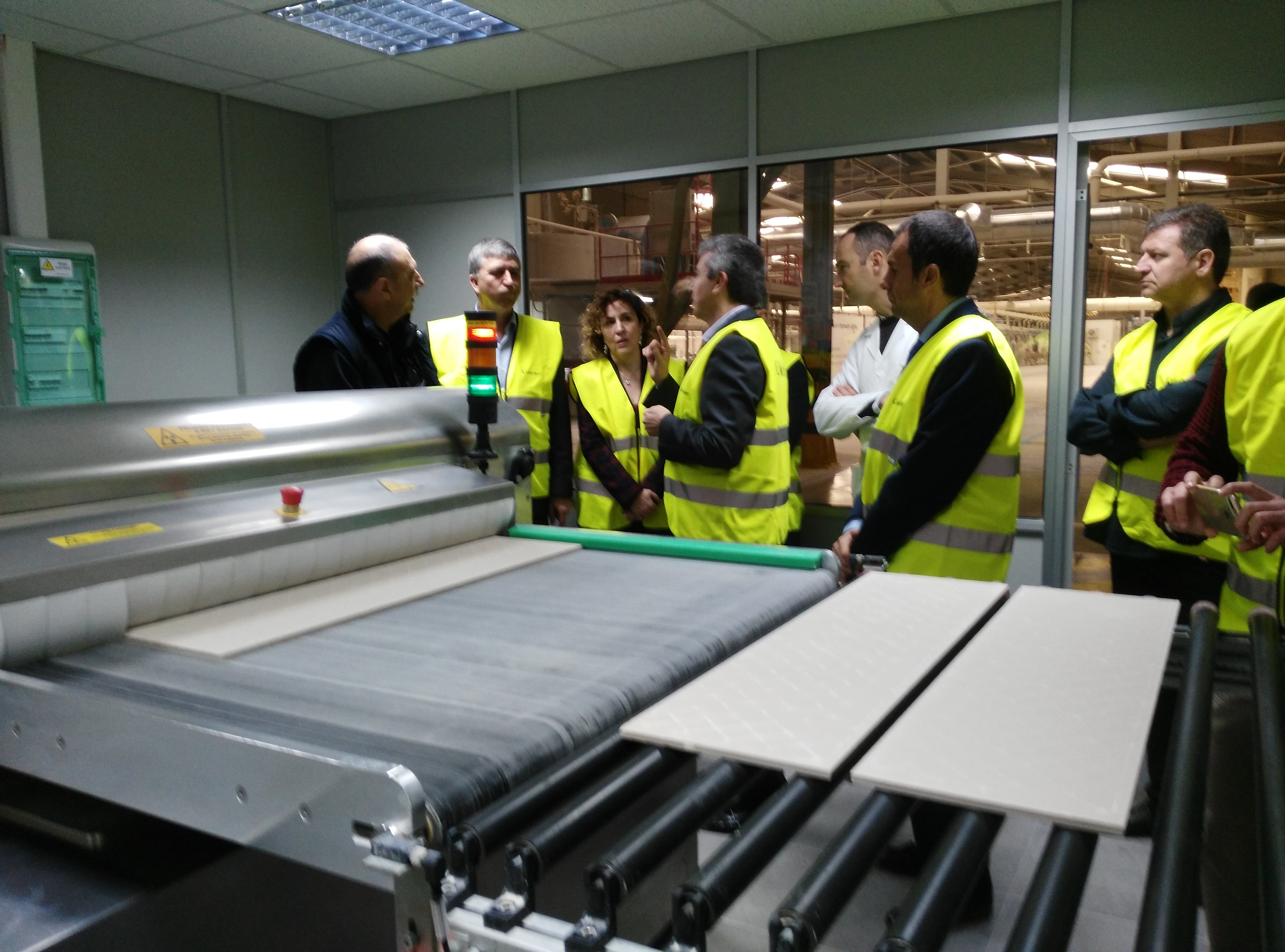 La empresa cerámica Colorker pionera en implantar, a nivel mundial, un sistema productivo 4.0 La empresa cerámica Colorker pionera en implantar, a nivel mundial, un sistema productivo 4.0