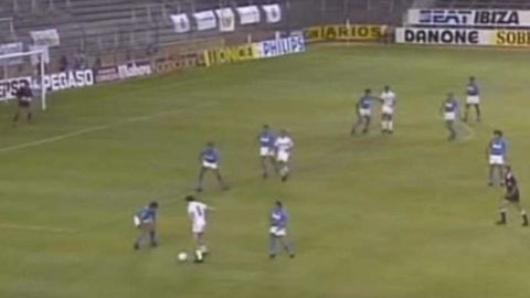Real Madrid - N&aacute;poles en 1987 a puerta cerrada