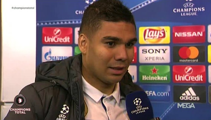Casemiro: "Si no hubiésemos encajado el gol el partido hubiese sido perfecto" Casemiro: "Si no hubiésemos encajado el gol el partido hubiese sido perfecto"