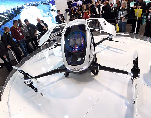 Los taxis voladores autónomos llegarán en julio a Dubai Los taxis voladores autónomos llegarán en julio a Dubai
